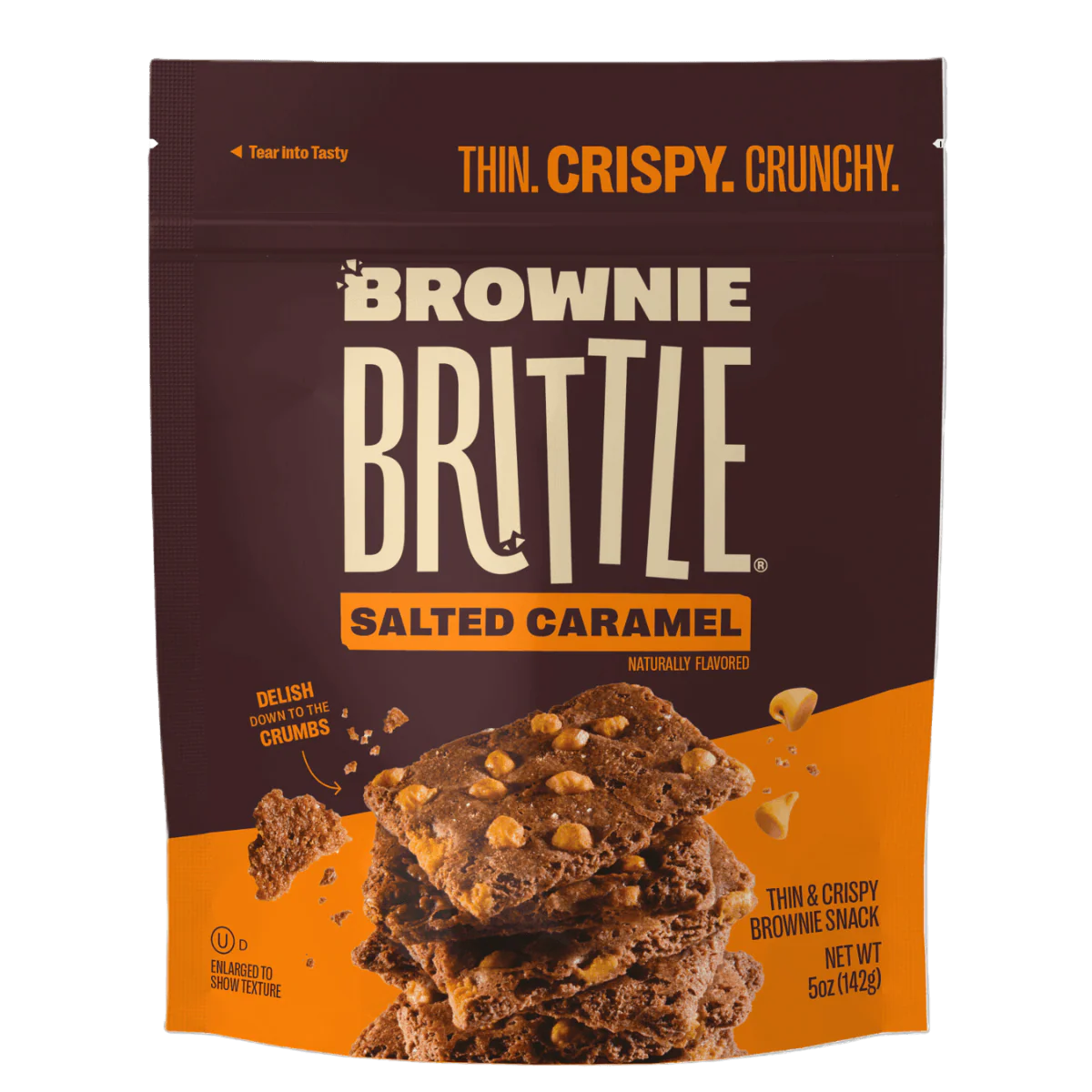 Salted Caramel Brownie Brittle - 5oz. Pouch