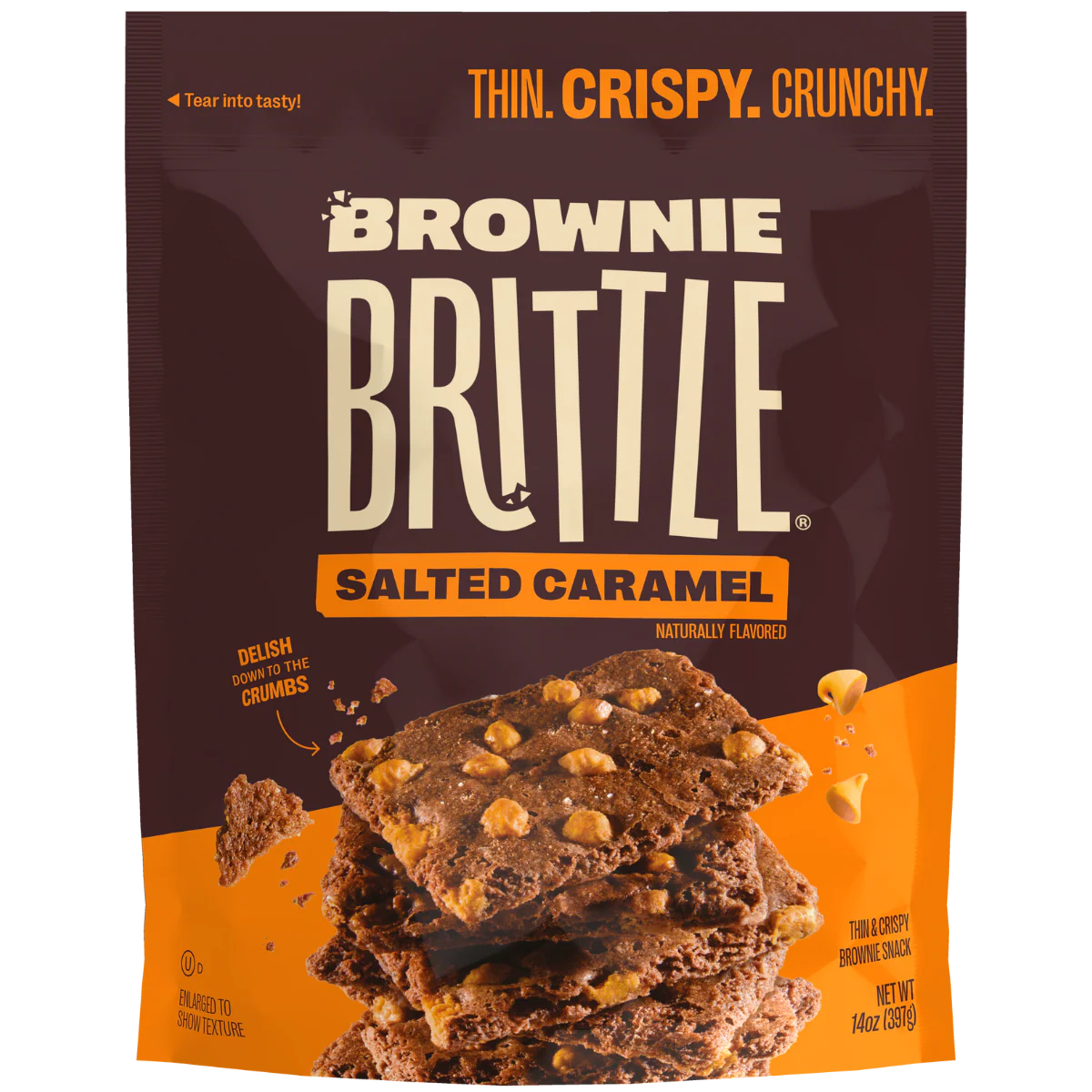 Salted Caramel Brownie Brittle - 5oz. Pouch - Image 2