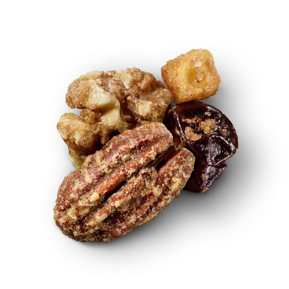 Maple Pecans Glazed Mix Nut Blend - 4 oz. Pouch - Image 2