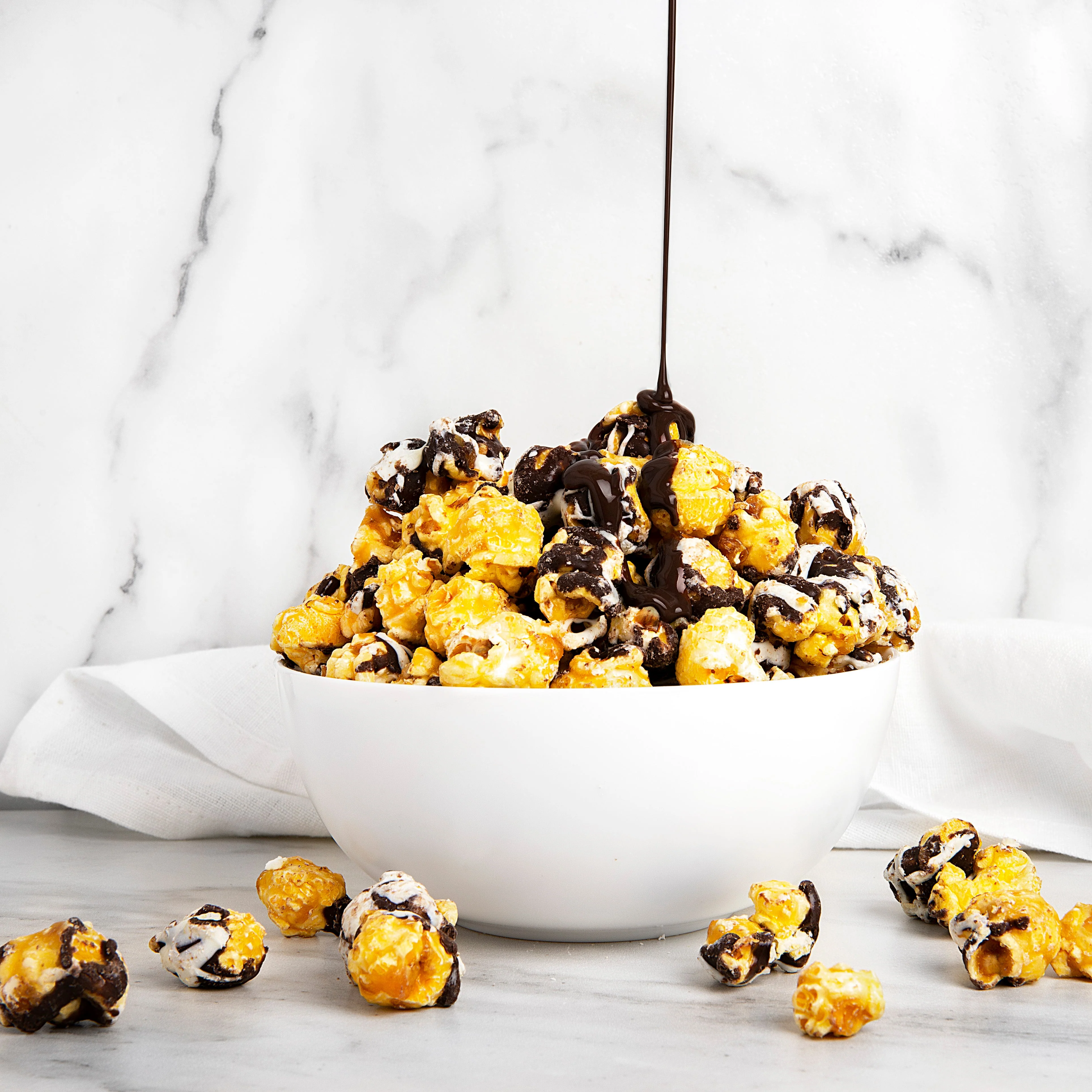 Sanders Candy - Double Chocolaty Drizzle Gourmet Popcorn - Image 2
