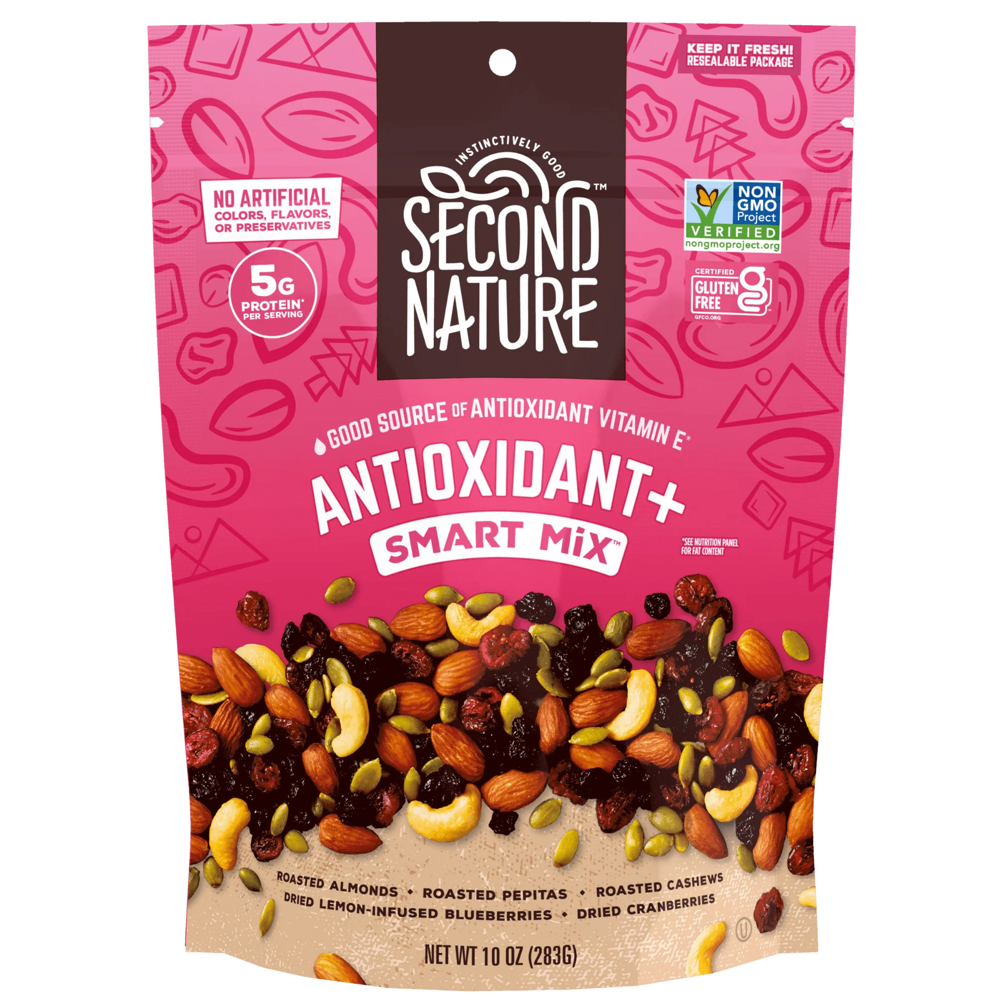 Second Nature Snacks - Antioxidant+ Smart Mix - 10 oz.