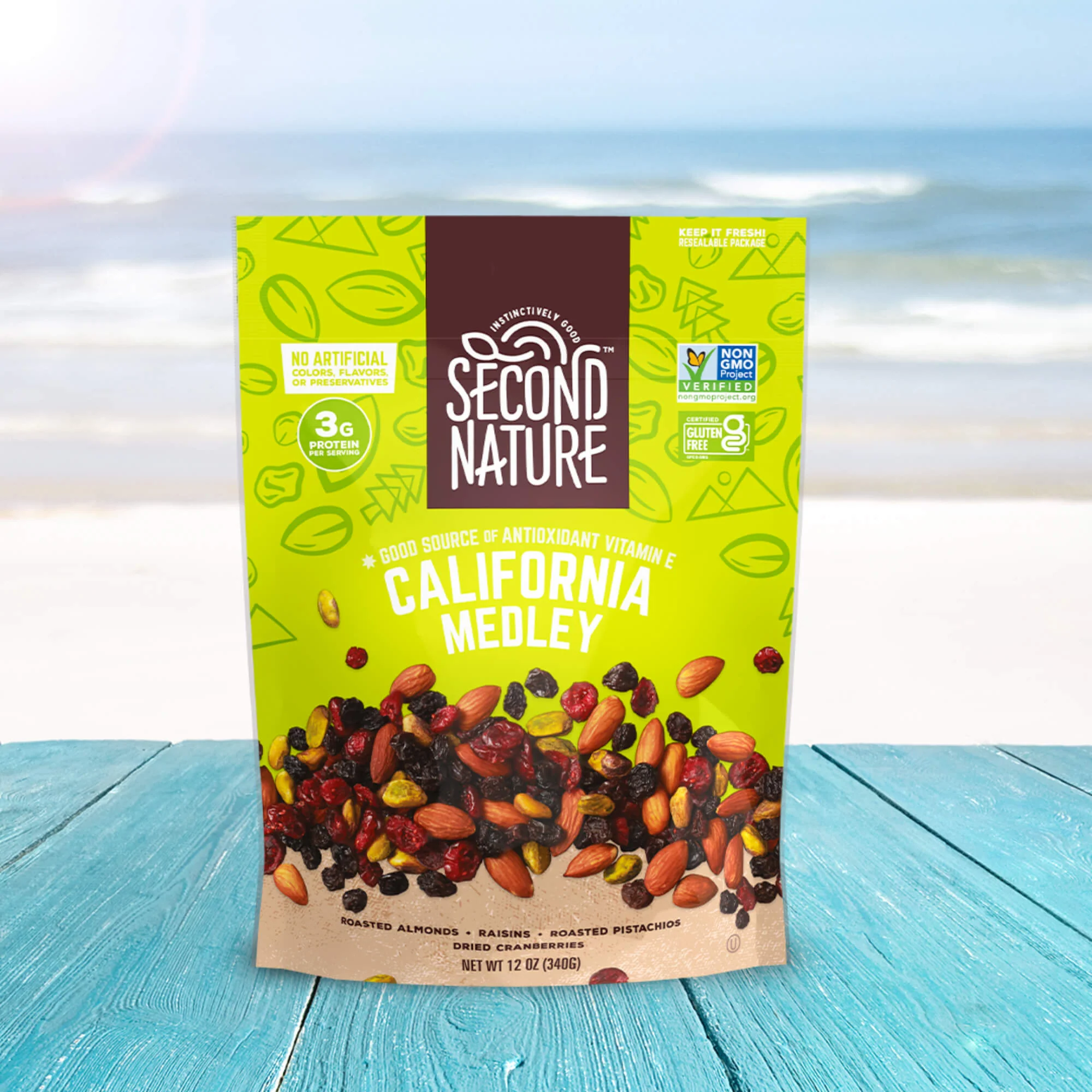 Second Nature Snacks - California Medley - 12 oz. - Image 3