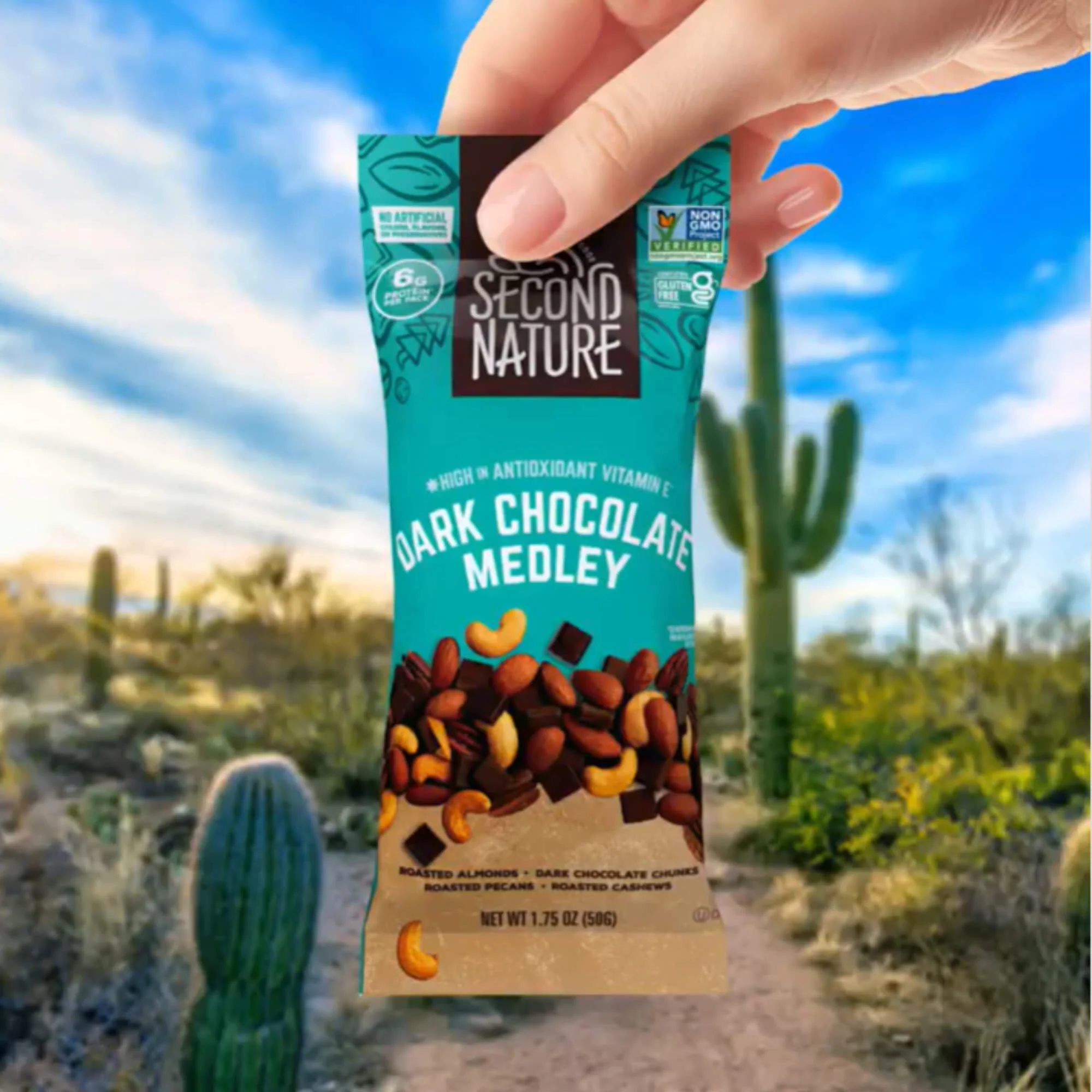 Second Nature Snacks - Dark Chocolate Medley - 12 ct. 1.75 oz. - Image 3