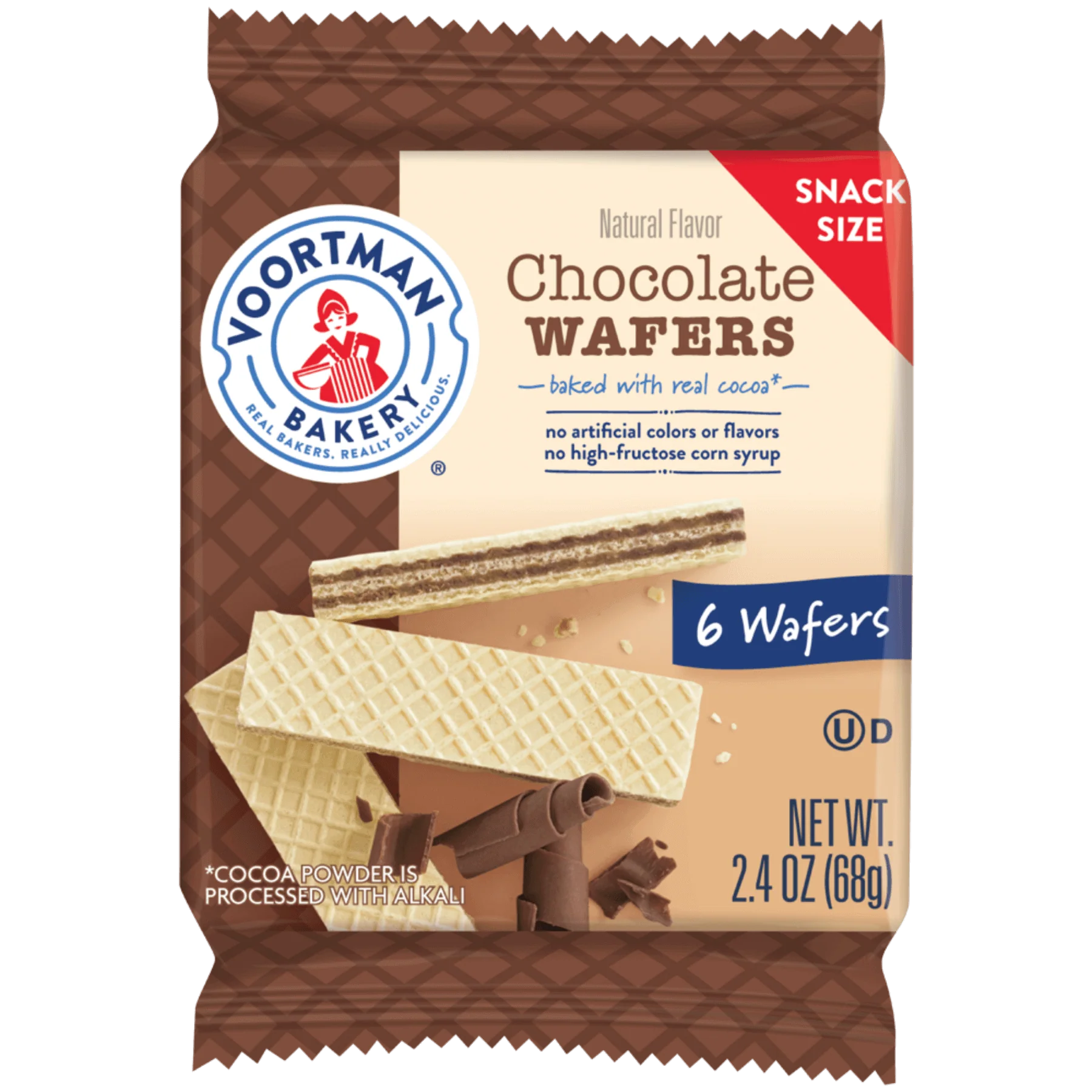 Snack Size Chocolate Wafers