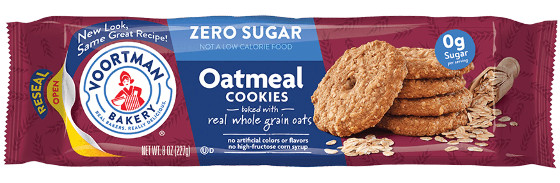 Zero Sugar Oatmeal Cookies